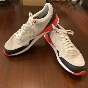 Nike & J. Crew Men's Air Odyssey LTR Summit White/Black/Bright Crimson Size 12